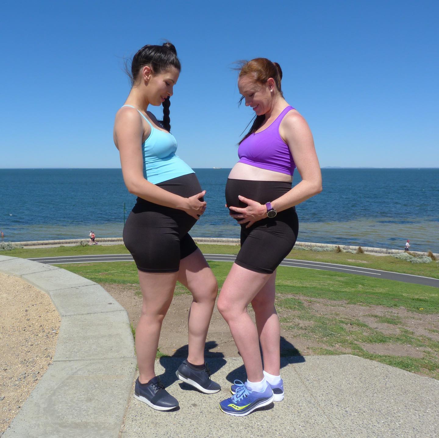 emama Maternity Bike Shorts - Black - content 6