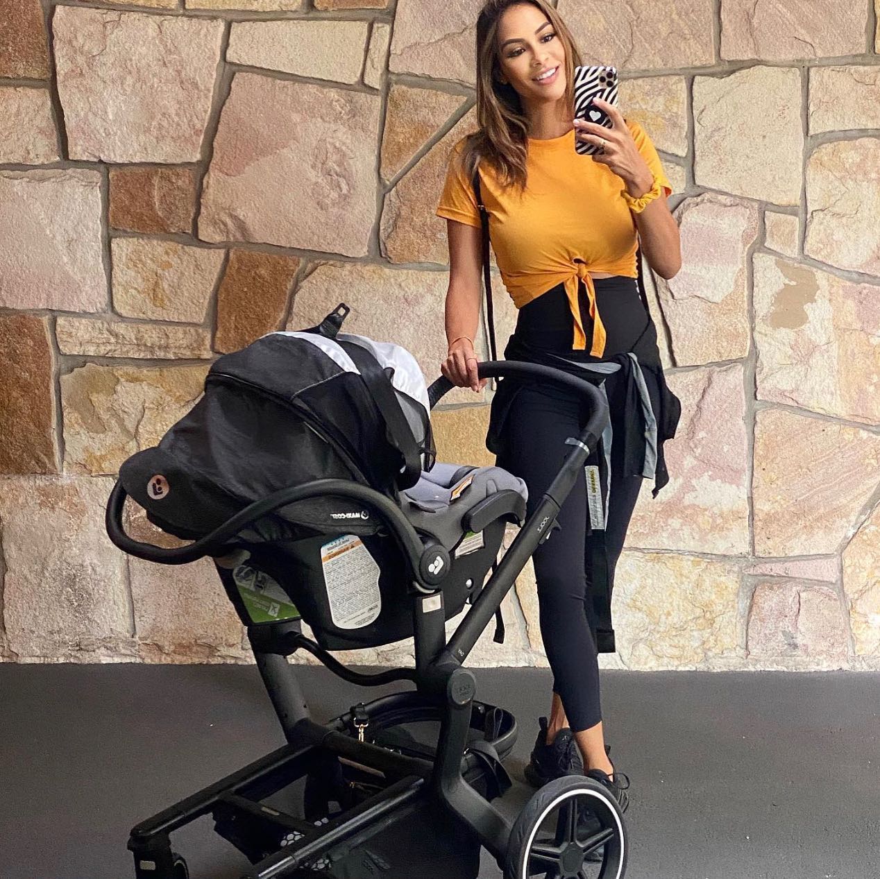 Pregnancy Recovery Emama 3/4 Leggings - Pockets FINAL SALE - content 1