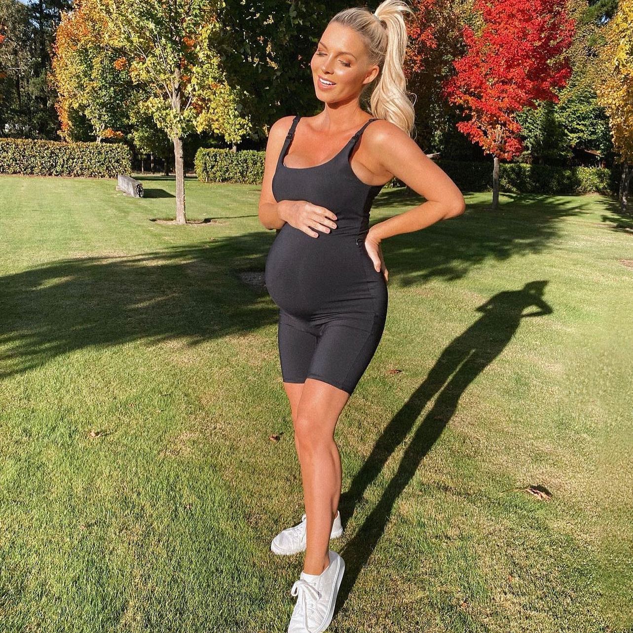 emama Maternity Bike Shorts - Black - content 10