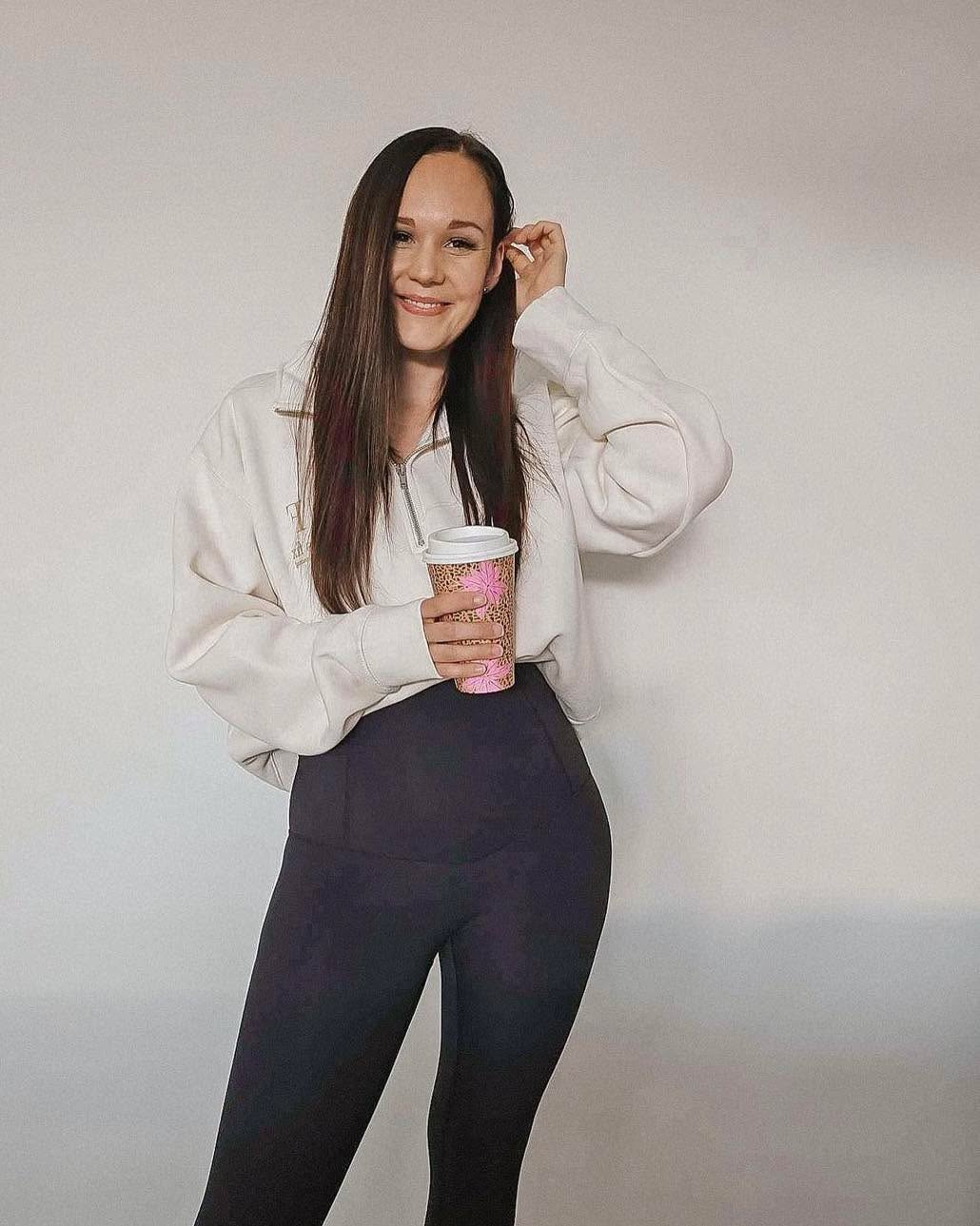 3/4 Body Shapewear Leggings - With Pockets in Black FINAL SALE - content 1